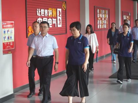 全总社联部徐处长莅临emc易倍调研