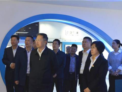 省总工会马永青副主席一行来emc易倍集团调研职工文化及阵地建设事情