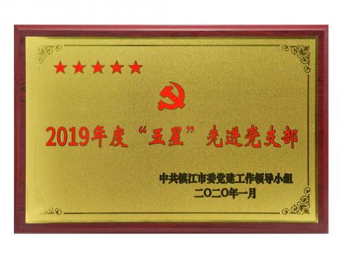 emc易倍行政党支部获评“五星”先进党支部